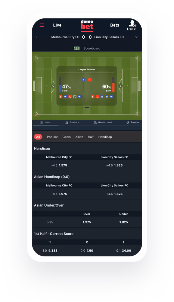 Online betting software & casino solutions